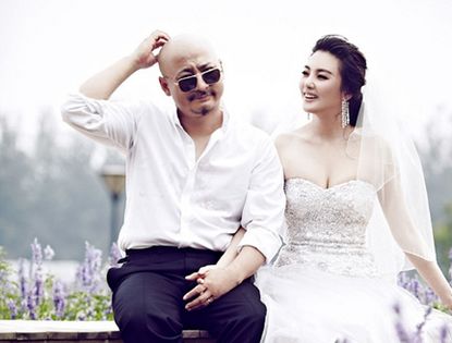 Свадебные фотографии Чжан Юйци и Ван Цюаньаня