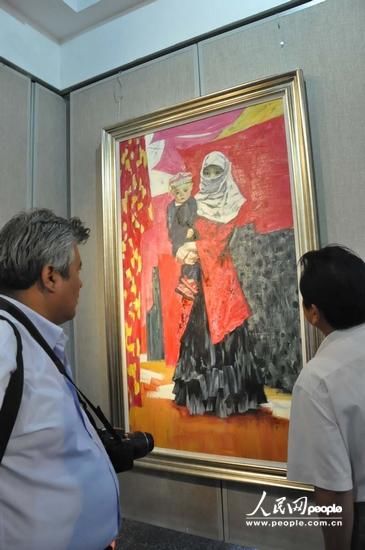 «Цветной Шелковый Путь»: выставка произведений известных современных китайских художников открылась в Синьцзяне