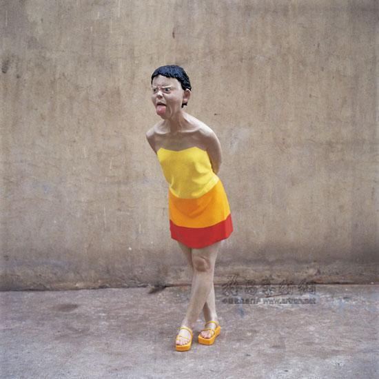 Работы китайской женщины-скульптора Сян Цзин