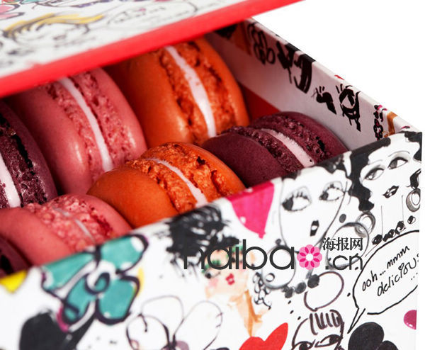 Вкусные «Macaron» в симпатичной упаковке