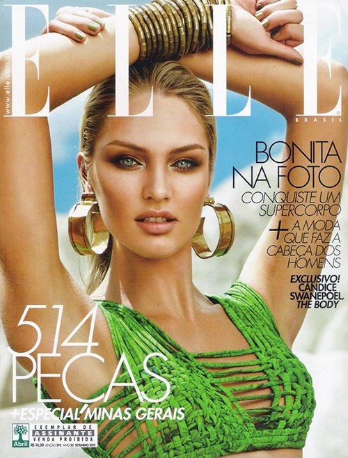 Супермодель Кандис Сванепоел (Candice Swanepoel) в журнале «ELLE»3