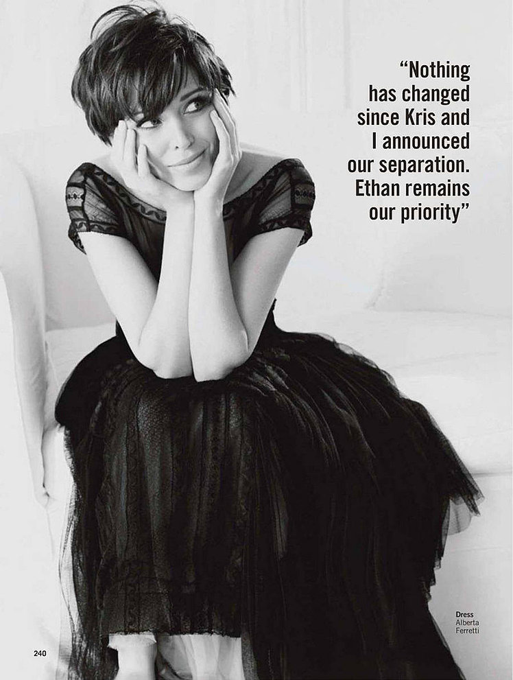 Данни Миноуг на обложке журнала «Glamour»