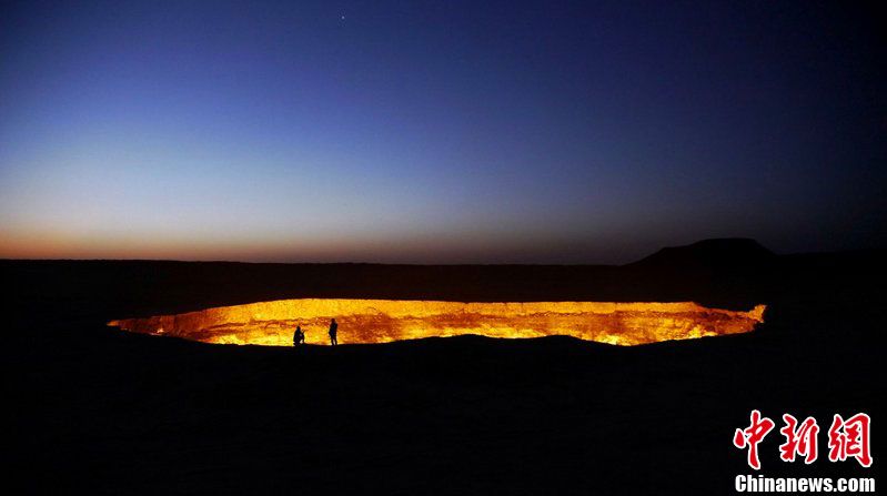 ?Врата ада? – газовый кратер Дарваза в Туркменистане 