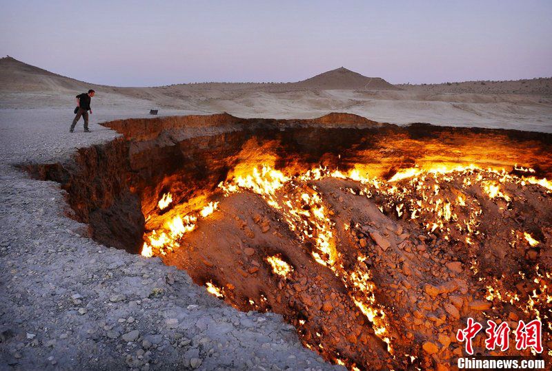 ?Врата ада? – газовый кратер Дарваза в Туркменистане 