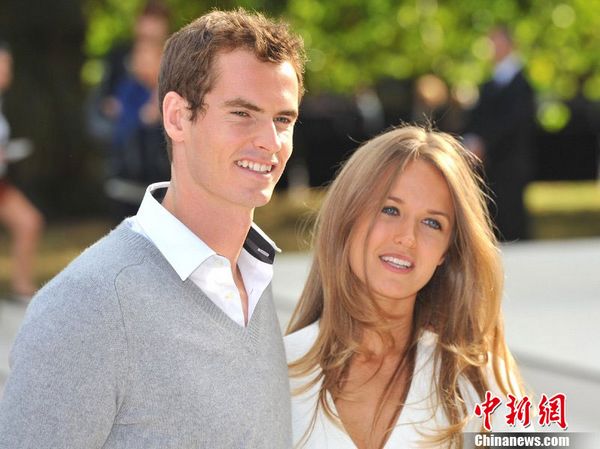 Энди Маррей и его подруга на шоу-показе Burberry