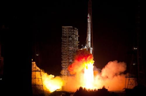 В Китае успешно запущены 2 спутника навигационной системы 'Бэйдоу'1