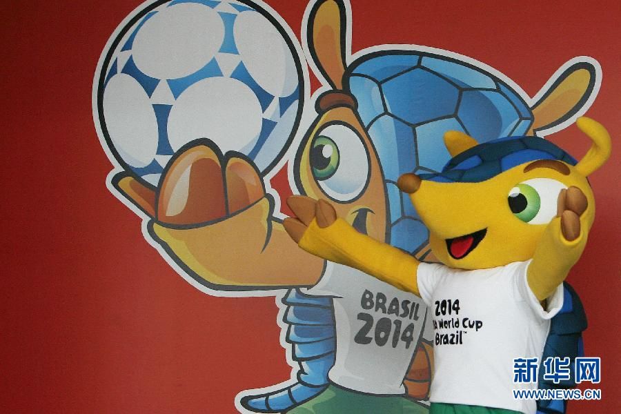 Талисманом чемпионата мира по футболу в Бразилии станет броненосец
