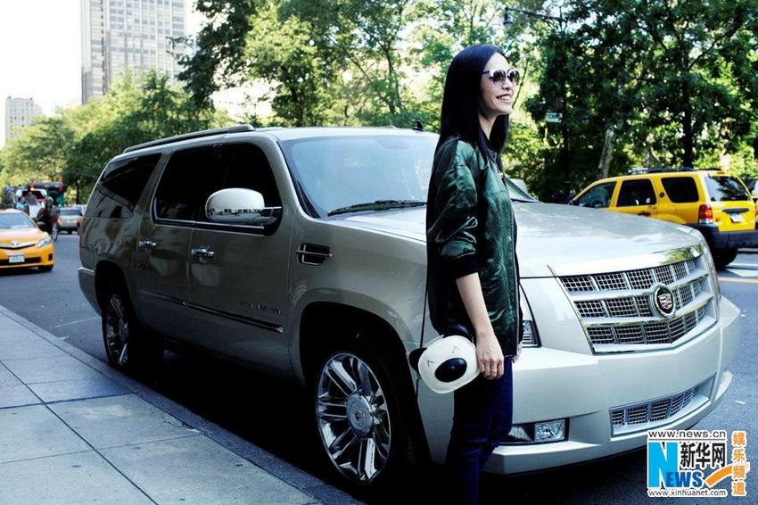 Красавица Яо Чэнь в Нью-Йорке