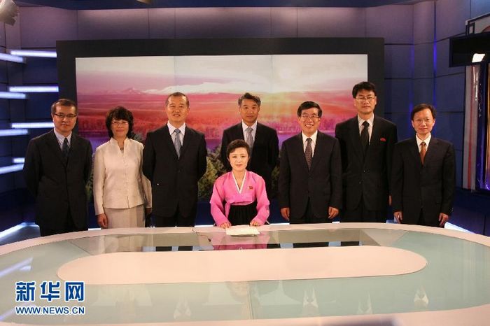 Посещение центральной телестанции Северной Кореи