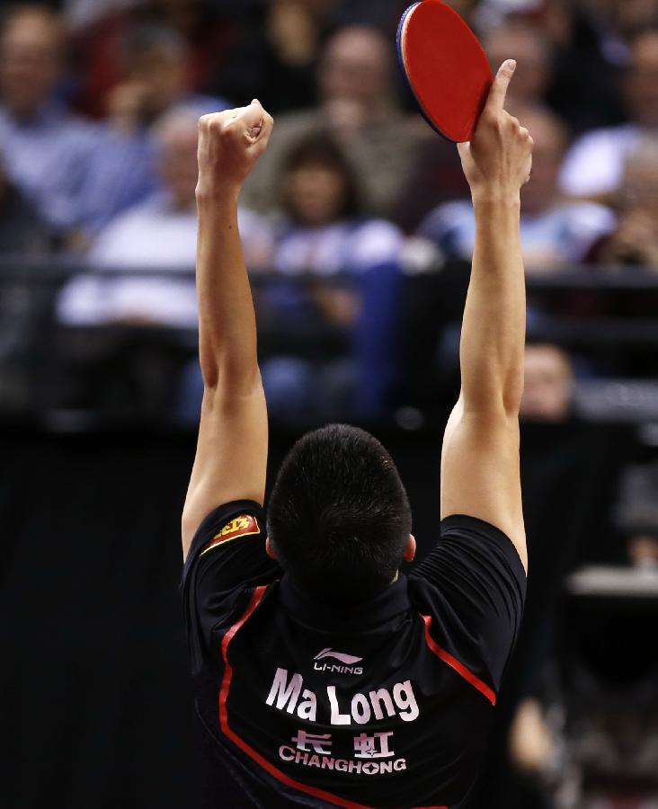 Китаец Ма Лун выиграл мужской Кубок мира по настольному теннису5