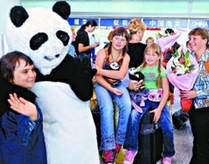 50 российских семей гостят в китайской столице