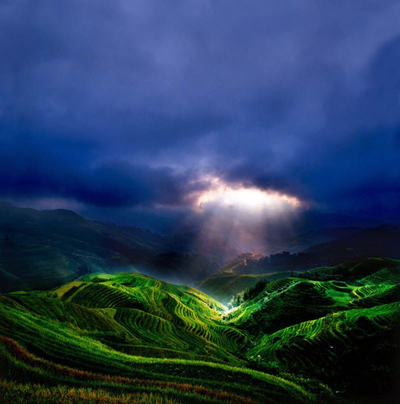 Потрясающие пейзажи Китая от фотографа Thierry Bornier