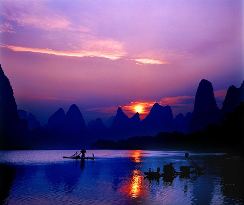 Потрясающие пейзажи Китая от фотографа Thierry Bornier