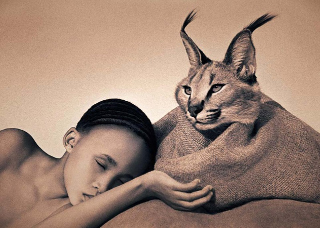 «Пепел и снег» от Gregory Colbert: фотопроект о единстве мира животных и мира людей7