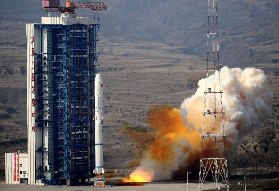 В Китае успешно произведен совместный запуск двух спутников 'Шицзянь'