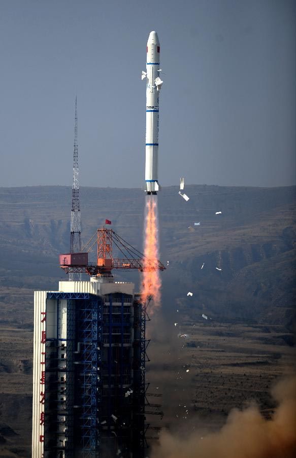 В Китае успешно произведен совместный запуск двух спутников 'Шицзянь'