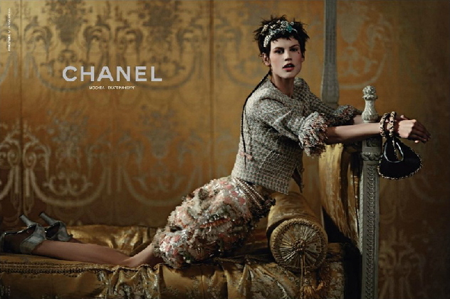 Новейшие рекламные фото «Chanel» 2012 2