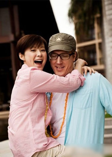 Актриса Юань Ли и её муж Блэйн