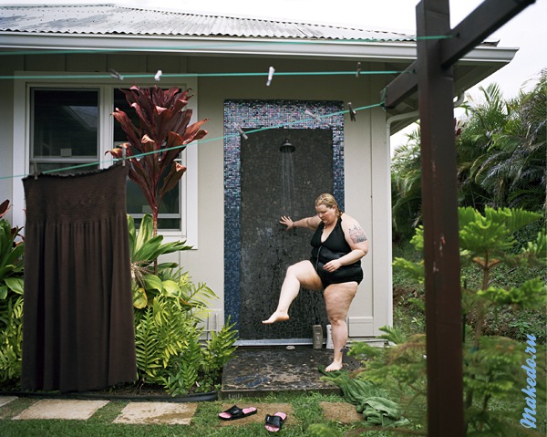 Автопортреты Джен Дэвис – жизнь толстой девушки в объективе фотографа2