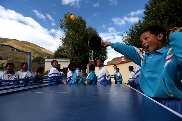 Счастливые дети Тибета 