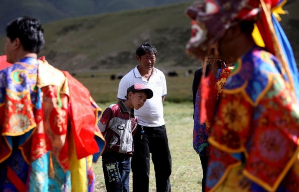 Счастливые дети Тибета 