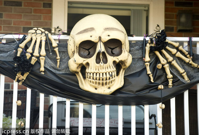 Страшные дома к празднику Хэллоуин