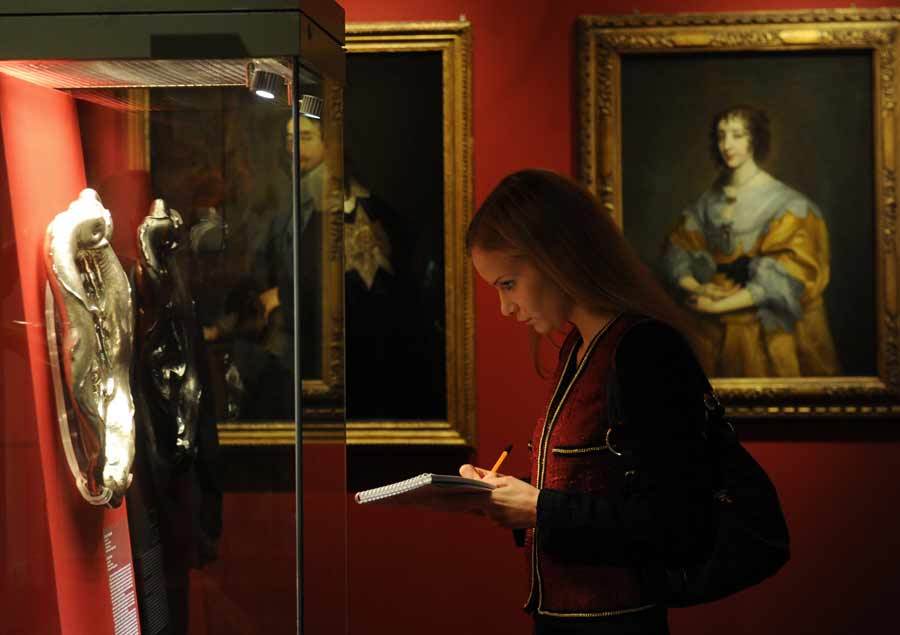 Открытие выставки 'Золотой век' английского двора: от Генриха VIII до Карла I' в Кремле4