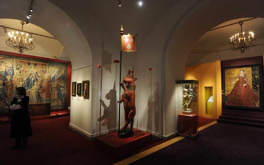 Открытие выставки 'Золотой век' английского двора: от Генриха VIII до Карла I' в Кремле5