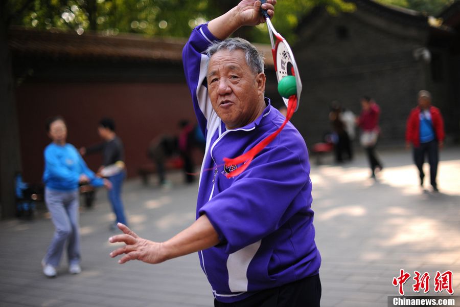 Современная жизнь пожилых Китая