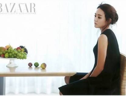 Новый стиль южнокорейской актрисы Мун Гын Ен