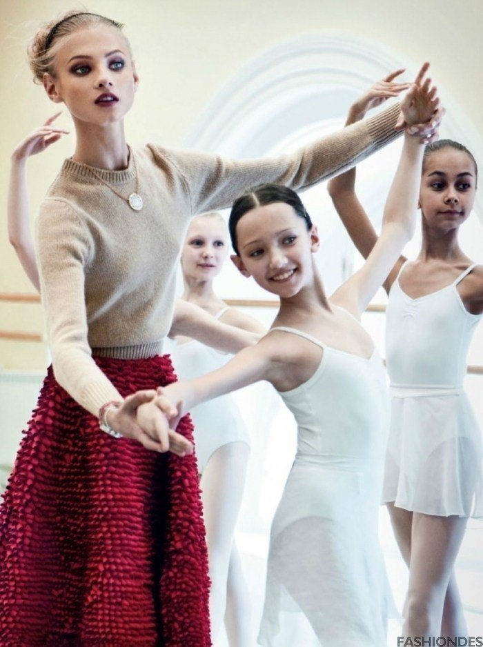 Супермодель России Анна Селезнева попала на модный журнал «Vogue Russia»
