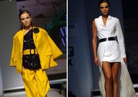 Красивые модели на Неделе моды в Казахстане 