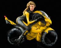 Искусство бодипейнтинга: Люди-мотоциклы от Trina Merry