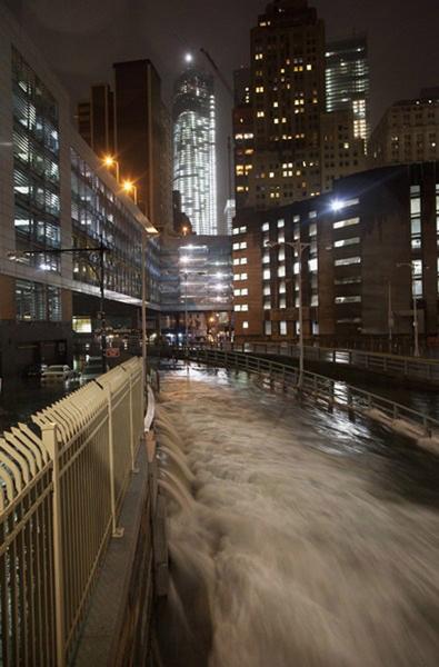 Ливни в Нью-Йорке, вызванные ураганом «Сэнди»