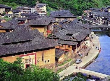 Деревня Тася волости Шуян уезда Наньцзин города Чжанчжоу провинции Фуцзянь со спецификой жилья Хакка