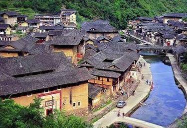 Деревня Тася волости Шуян уезда Наньцзин города Чжанчжоу провинции Фуцзянь со спецификой жилья Хакка