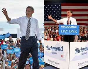 Последние 'дебаты' между Обамой и Ромни