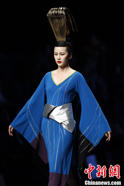 Показ восточного стиля - на Неделе моды в КНР