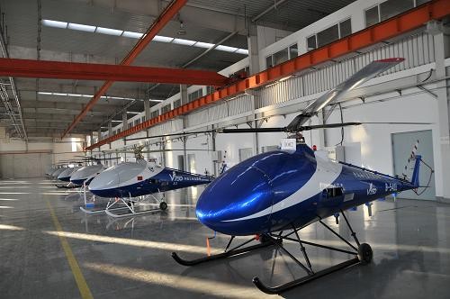Сдан в массовое производство крупнейший беспилотный вертолет Китая V750 