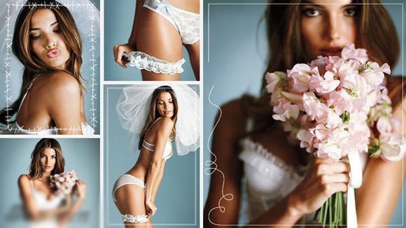 Фотографии известной модели Лили Олдридж в сексуальном свадебном белье