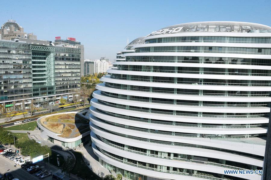 В Пекине закончено строительство центра Galaxy Soho
