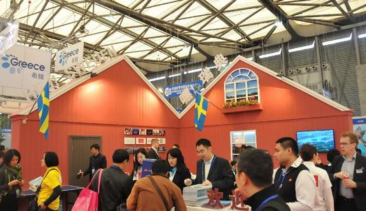 Иностранные стенды на Китайской международной туристической ярмарке 2012 в Шанхае