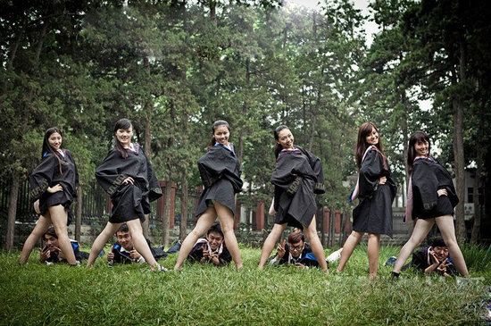 Креативные выпускные фотографии факультета танца
