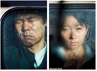 Фотопроект Майкла Вулфа: Час пик в японском метро