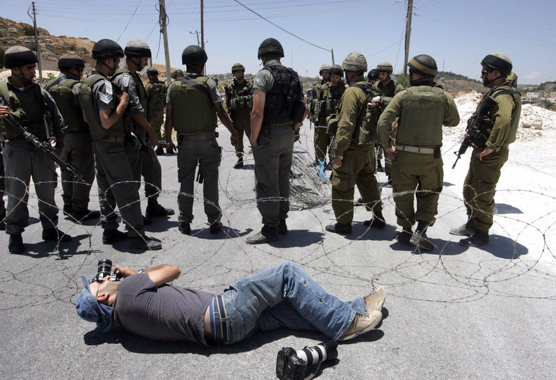 Фотожурналисты, работающие в зонах конфликтов между Палестиной и Израилем5