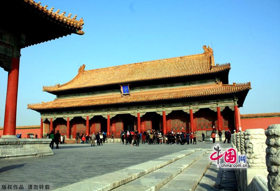 Раняя зима дворца «Гугун» Пекина