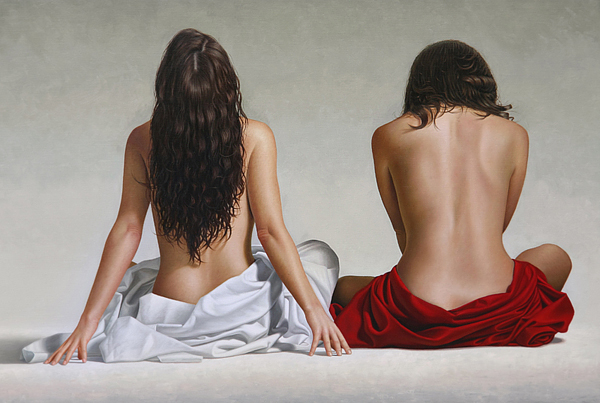 Гиперреалистичные девушки на полотнах художника Omar Otis