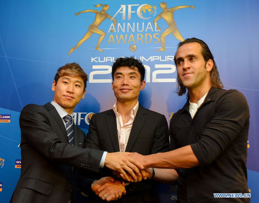 Номинанты на звание лучшего игрока Азиатской конфедерации футбола 2012 года 1