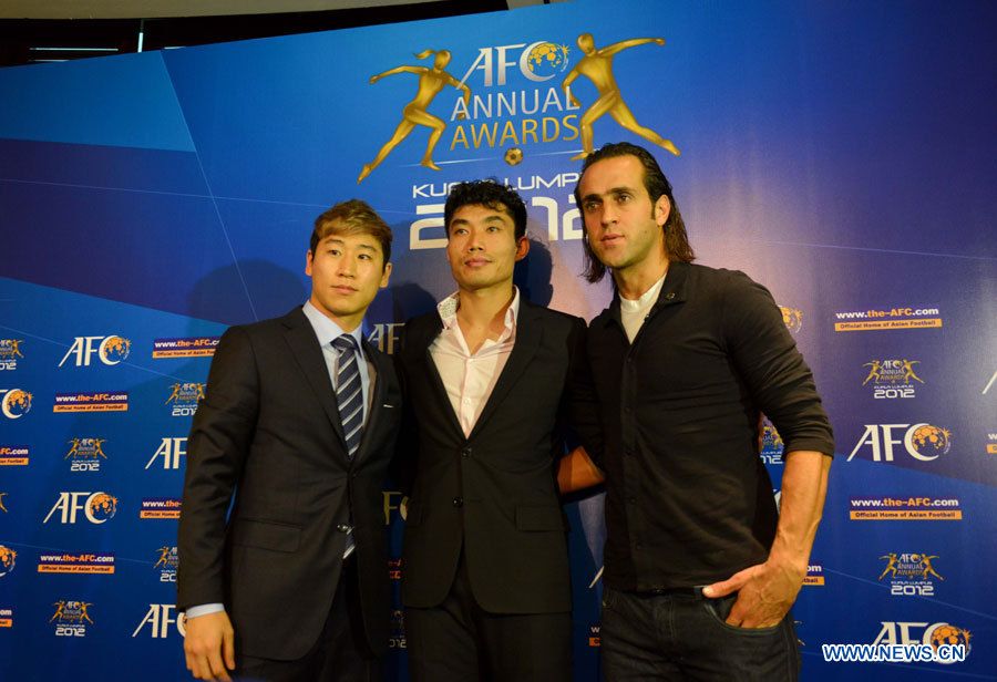 Номинанты на звание лучшего игрока Азиатской конфедерации футбола 2012 года 2