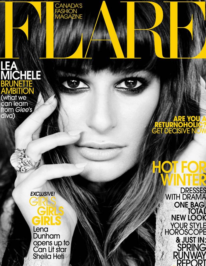 Очаровательная Лиа Мишель на обложке журнала1